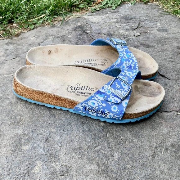 Birkenstock Papillio blue sandals one strap - Picture 7 of 10